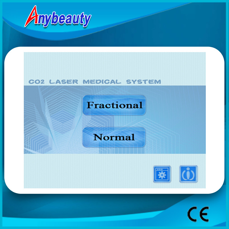 Portable 10600nm Fractional Co2 Laser Skin Resurfacing Machine For Acne Scar Removal, stretch mark removal