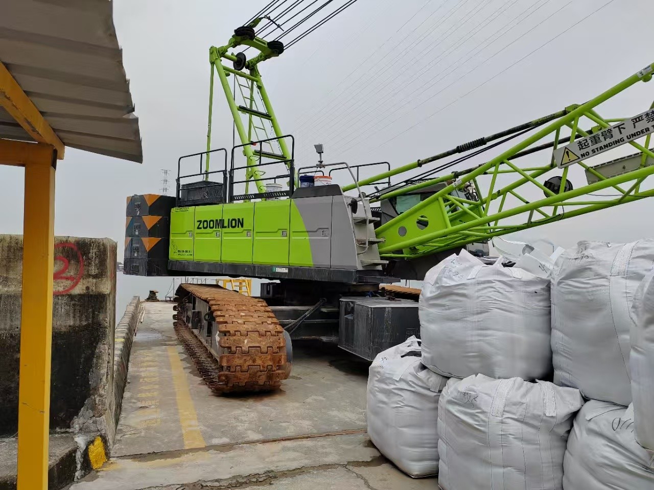 Zoomlion Crawler Crane 85 Tons, Has a Mature Used Crawler Crane Export Experience