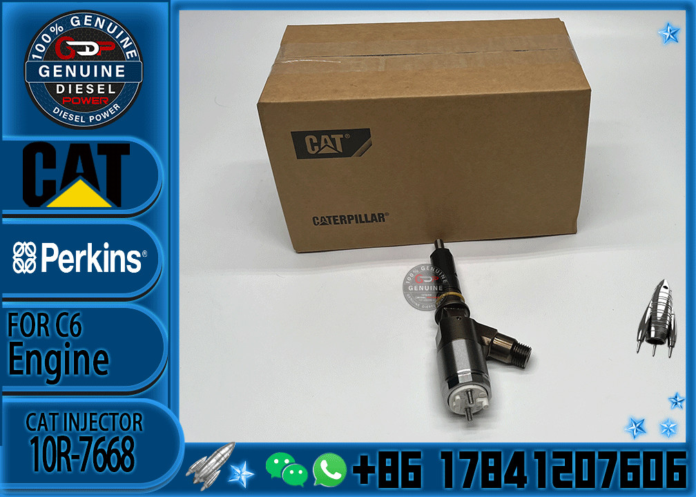 New Diesel Fuel Injectors nozzles 321-0990 2645A743 10R-7668 2645A705 2645A709 injector for Caterpillar C6.6 Perkins 110