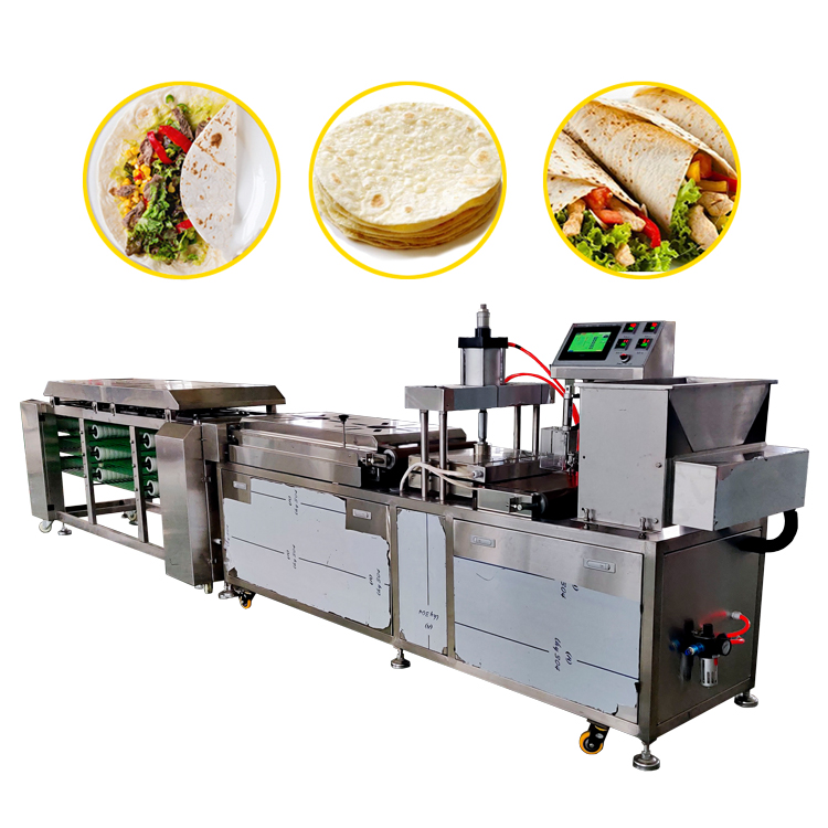 Tortilla Making Machine Round 10-30cm Produce Capacity 1000-3000pcs/Hour
