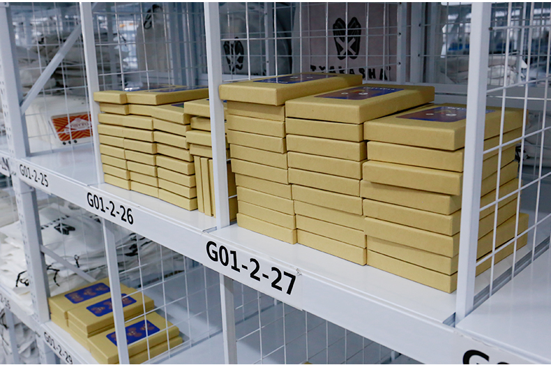 150 - 300kg Pallet Steel Shelving with Wire Decking for Garment