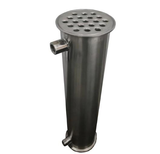Sanitary SS304 Or SS316L Heat Exchange Condenser Shell Heat Exchanger Stainless