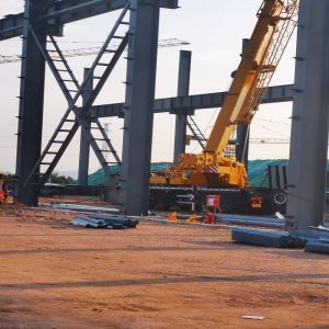 Custom Steel Hangar Warehouse with Q235B Q345B Frame