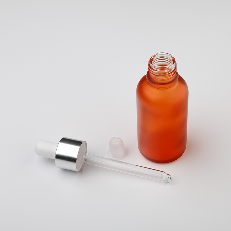Custom 15ml 30ml 50ml 100ml Serum Dropper Bottles OEM Purple Painting