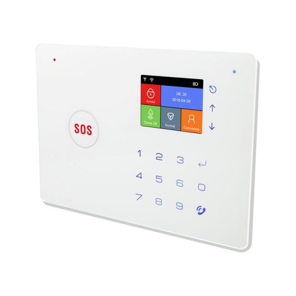 China 5V2A Touch Screen House Alarm 120dB Security Alarm System Wireless Gsm Alarm on sale China 5V2A Touch Screen House Alarm 120dB Security Alarm System Wireless Gsm Alarm on sale
