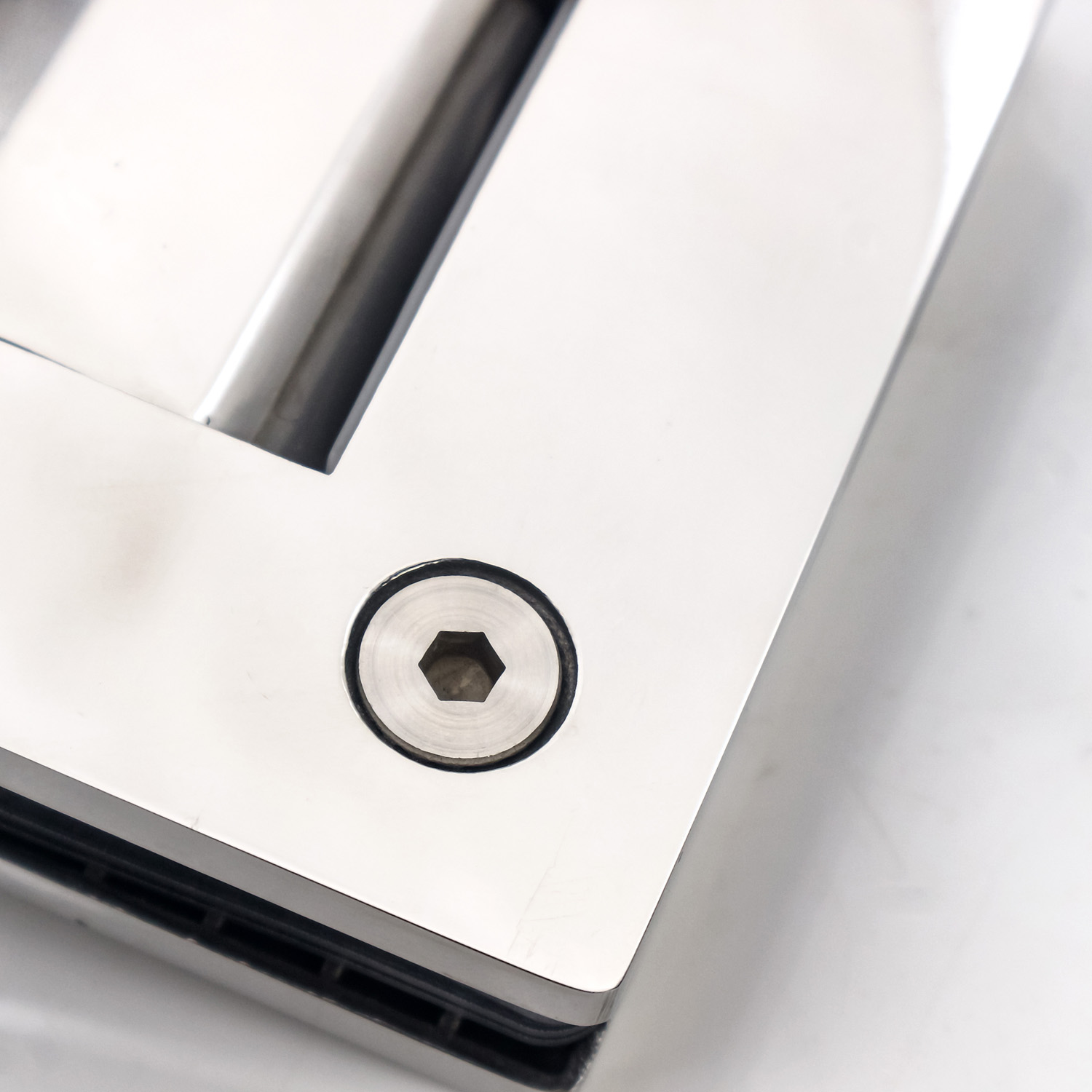 600-800mm Door Width Stainless Steel 304 Hydraulic Wall Glass Hinges for Shower Door
