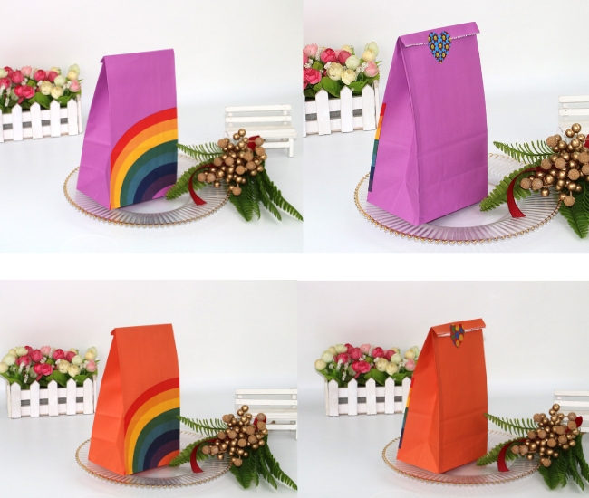 Custom Printed Packaging Bags Self-adhesive Tape Or Fold-over Flap for Customization