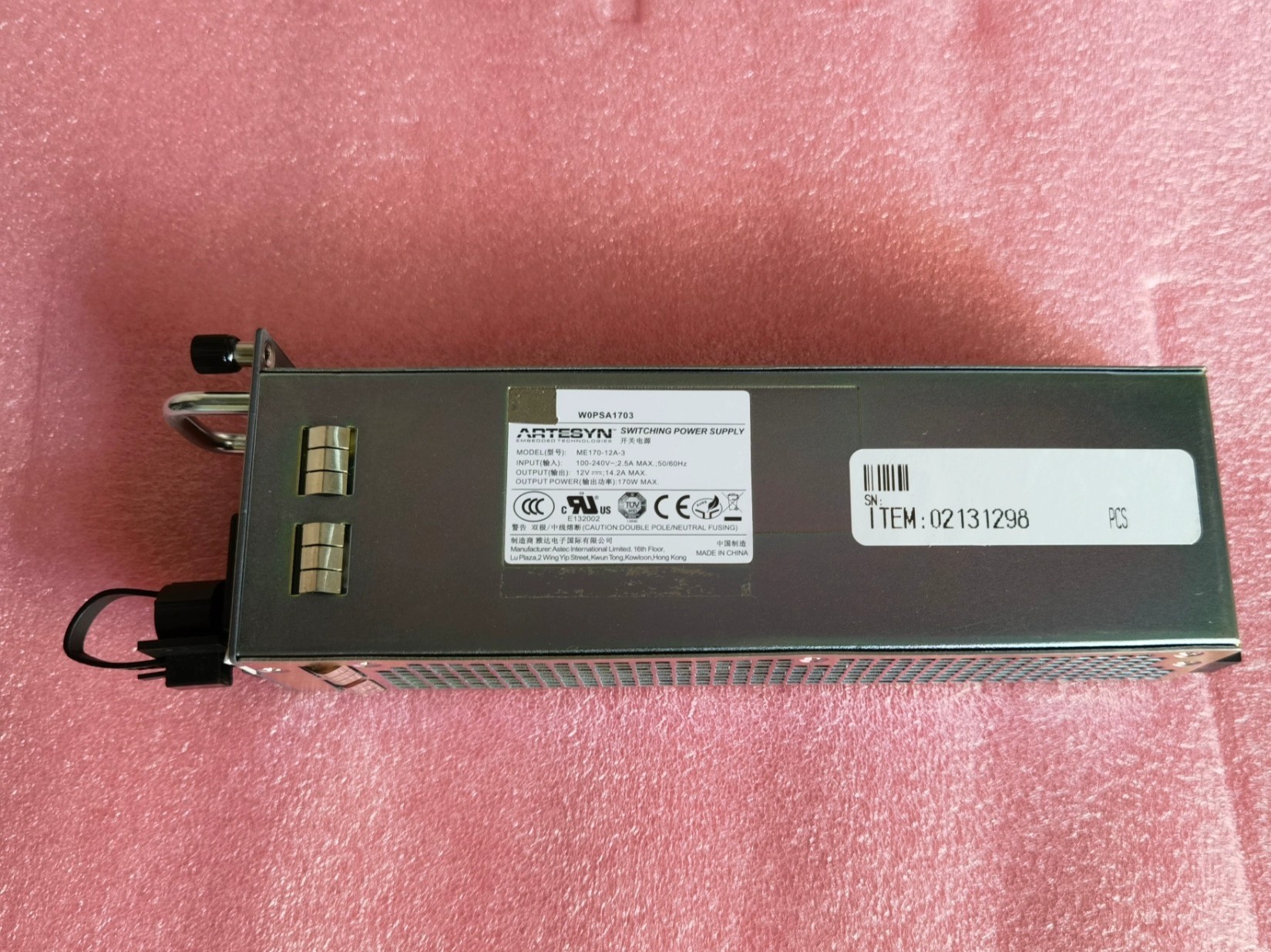 ARTESYN W0PSA1703 Switching Power Supply AC Power Module