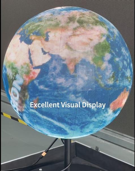 Indoor Advertising Innovative Led Ball Display Creative Led Screen With Front