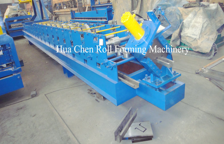 U Shape Purlin Metal Roll Forming Machine For Color Steel Plate