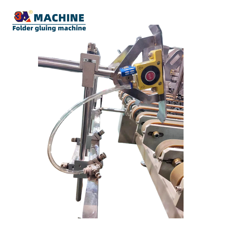 Long Service Life Automatic Box Folding Gluing Machine Accessories Box Pasting Machine