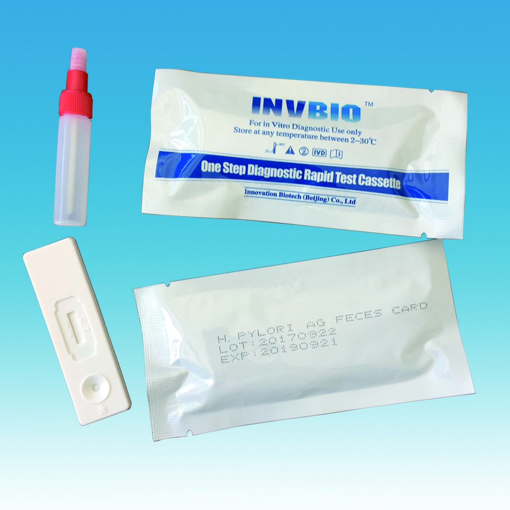 Rapid H.Pylori Antigen Stool Test Cassette / Devices Ce Approved