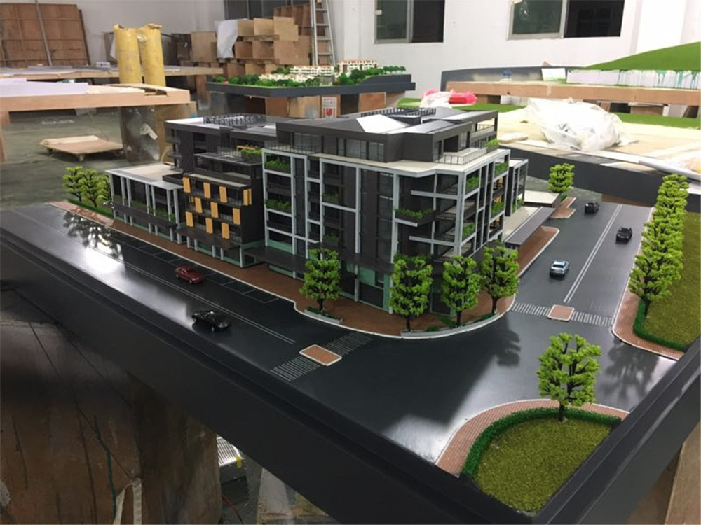  LED Light Inside Miniature Architectural Models Machine Cut Technic Manufactures