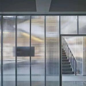 Clear Triple Layer Polycarbonate Sheet R U Value Triple Wall Polycarbonate