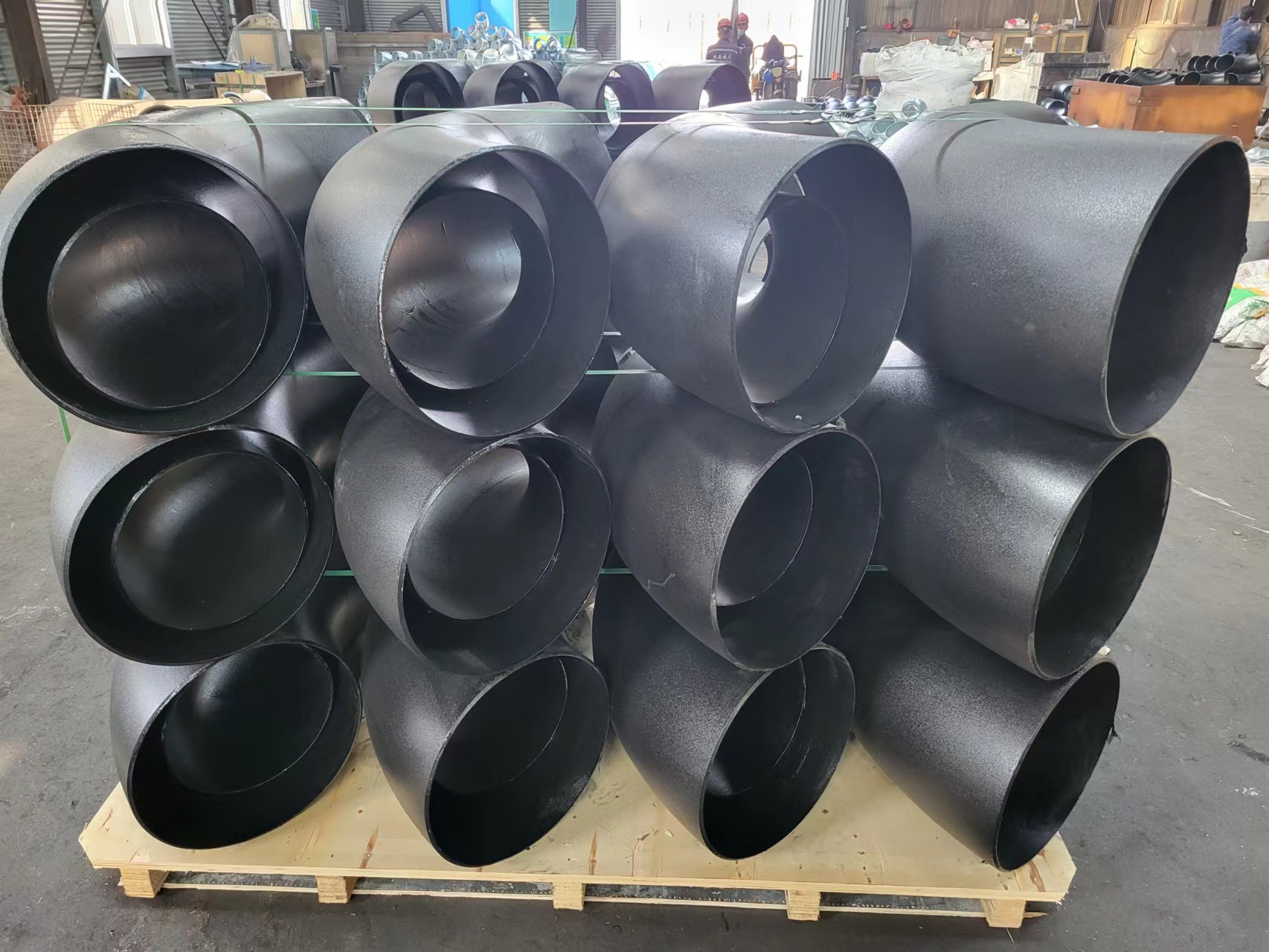 Large Diameter Carbon Steel Elbow Push Type Sch40 Asme Ansi Din Jis