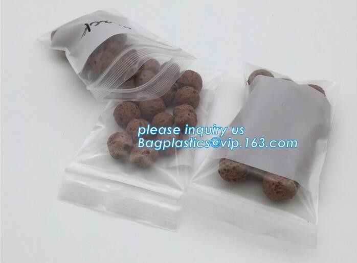 Plastic Custom Printed k Plastic Bags K Bag For Packing Spare Part, yellow line, red line, red zip, yellow