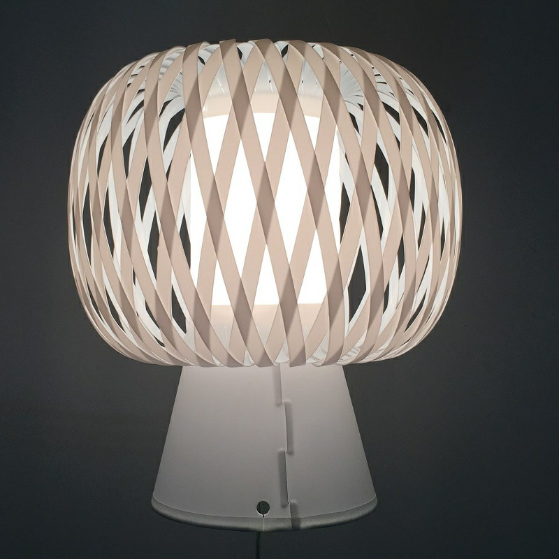 Bird Nest Simple Modern Table Lamp 200*350MM Pvc Strip Twined