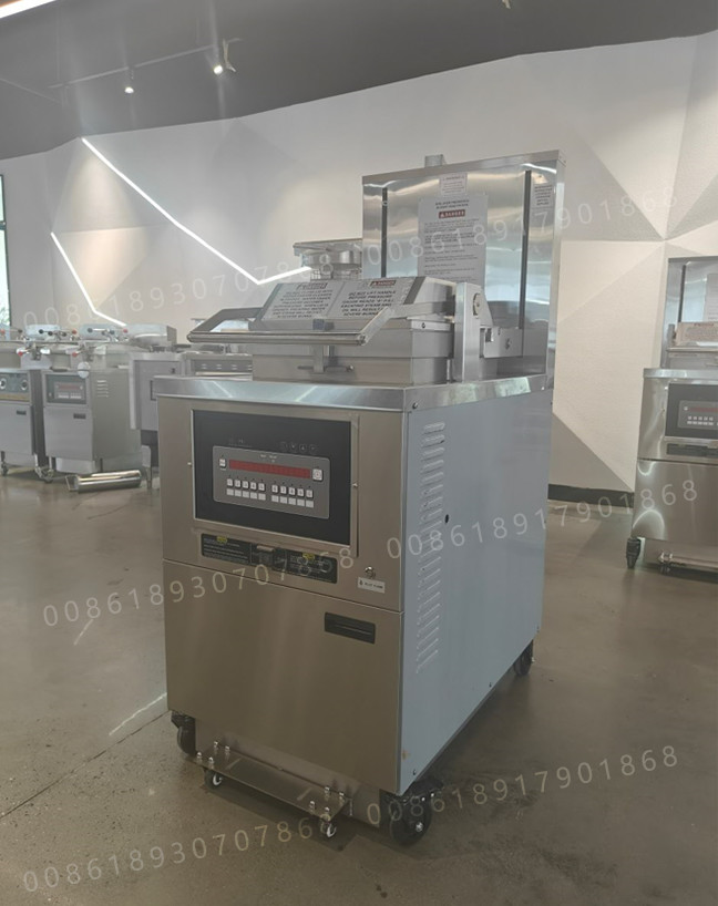 8HD Gas 220V 55L 5 Fry Tray High Productivity Broaster Chicken Pressure Fryer