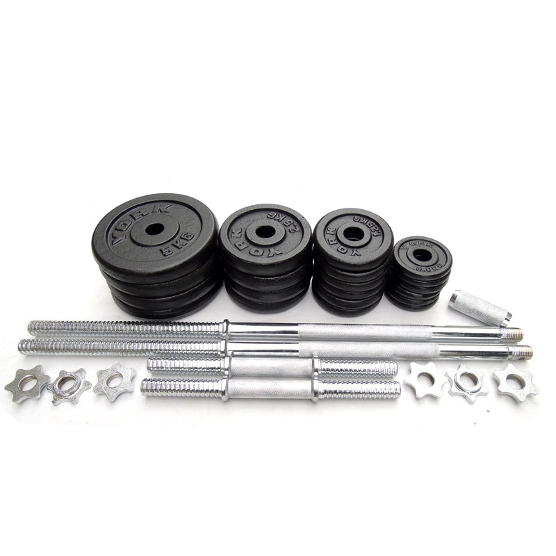 Steel Iron Free Weights Gym Fitness Exercise 5LB 10LB 25LB 35LB 45LB
