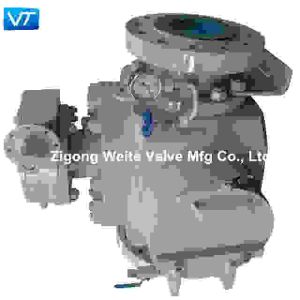 Two Position Shut Off Pigging Ball Valve With Cleanout Design