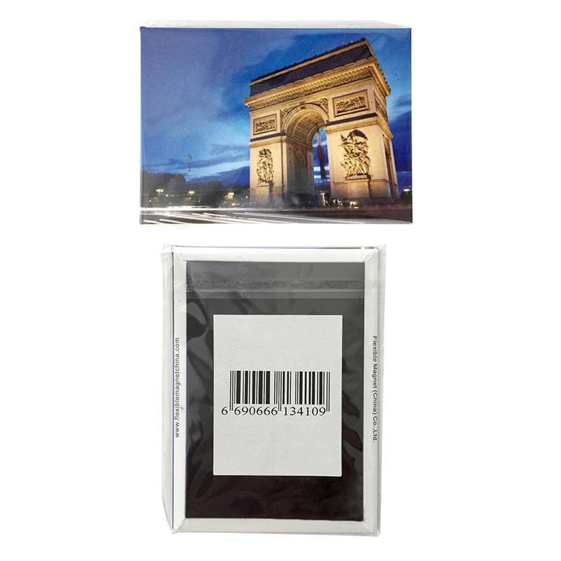 Tin Photo Magnetic Souvenir Offset Printable Custom Advertising Magnets