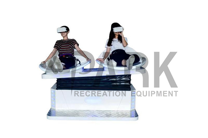 Double Grass Ski Flying Magic Carpet Virtual Reality Simulator / Interactive Game Machine