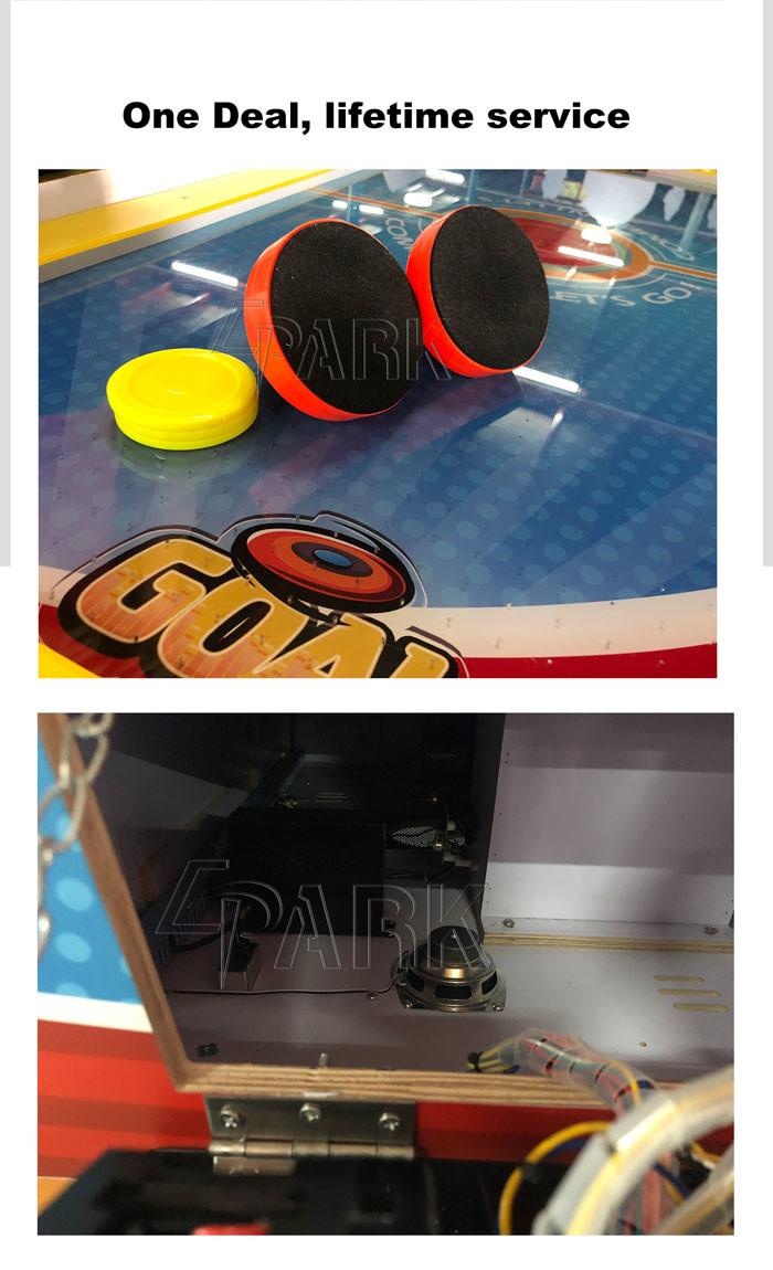 Kid Entertainment Coin Operated Mini Air Hockey Table Game Machine For Sale