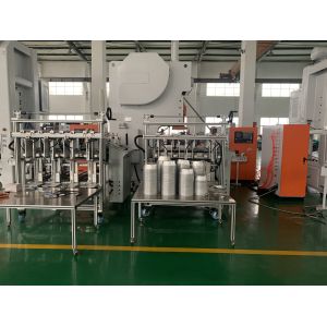 China LK-T63 Aluminum Foil Container Making Machine for Thin Foil (0.03-0.08mm) Production on sale