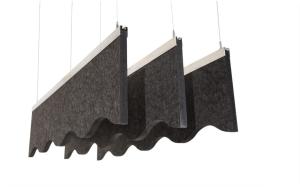  Suspended Sound Proof Pet Acoustic Ceiling Board Polyester Manufactures