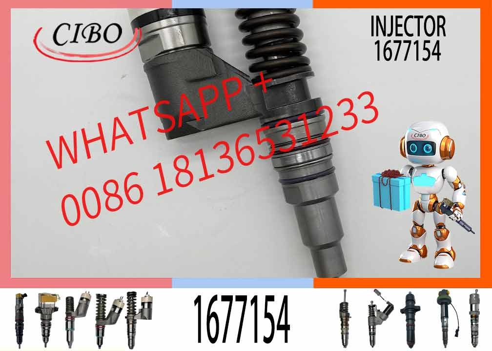 Excavator Injector 1677154 BEBE4B01001 8112556 for A0 A3 Diesel Engine Parts Nozzle Assembly Auto Parts
