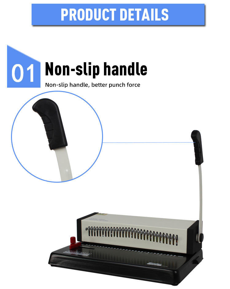 20/26/30 Hole Punching Machine for Loose Leaf Notebook 18 Page Capacity 5.5KG Weight