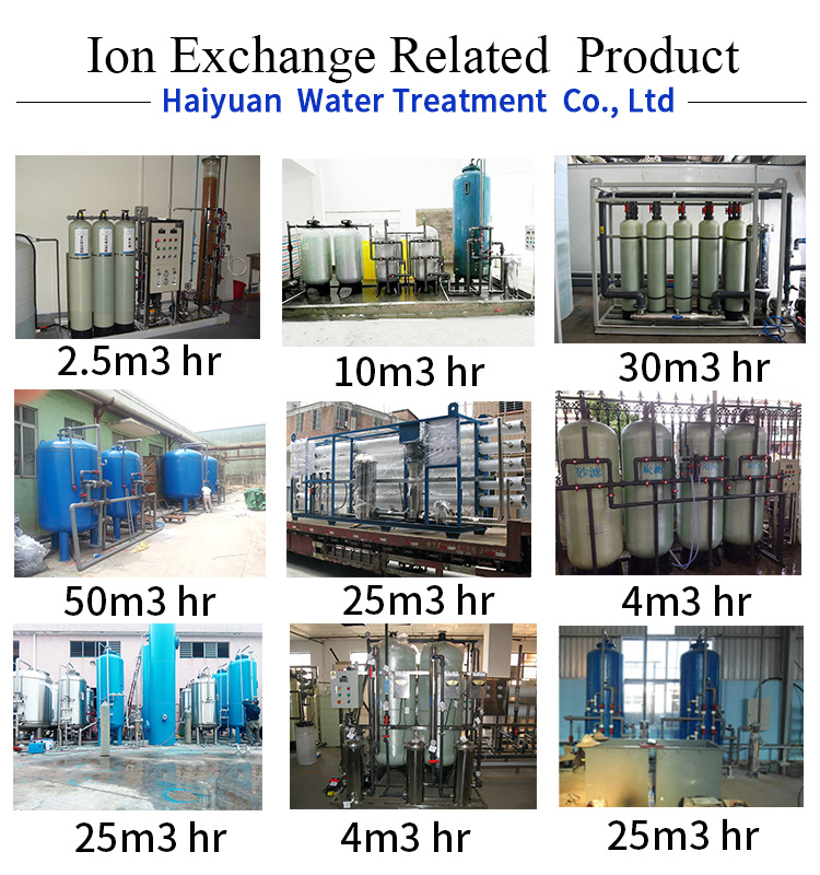 Ion Exchange Vessel Ion Exchange Resin Column Machine Ion Exchange System