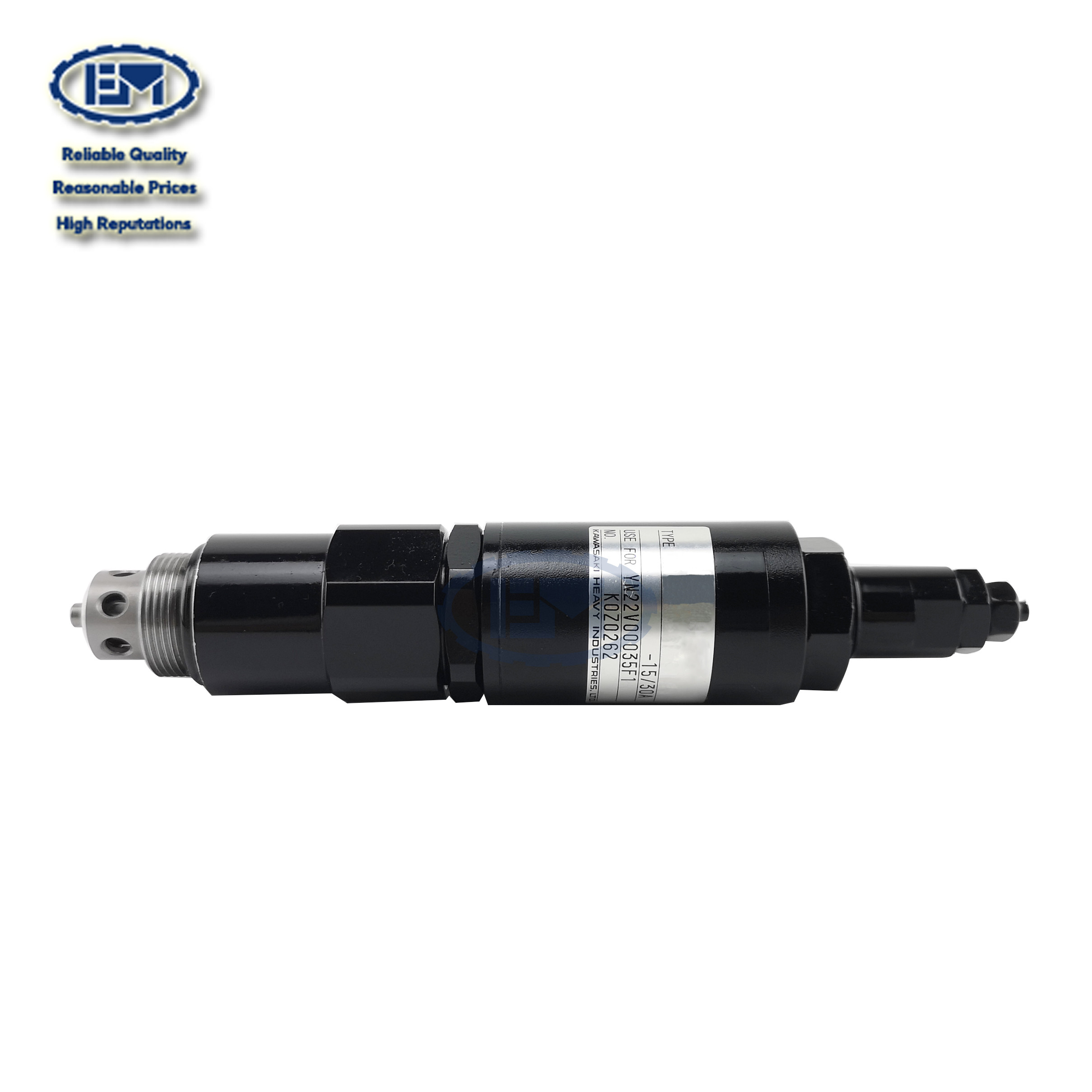 KOBELCO Excavator Spare Parts SK200-10 Safety Relief Valve YN22V00035F1 Construction Machinery Parts