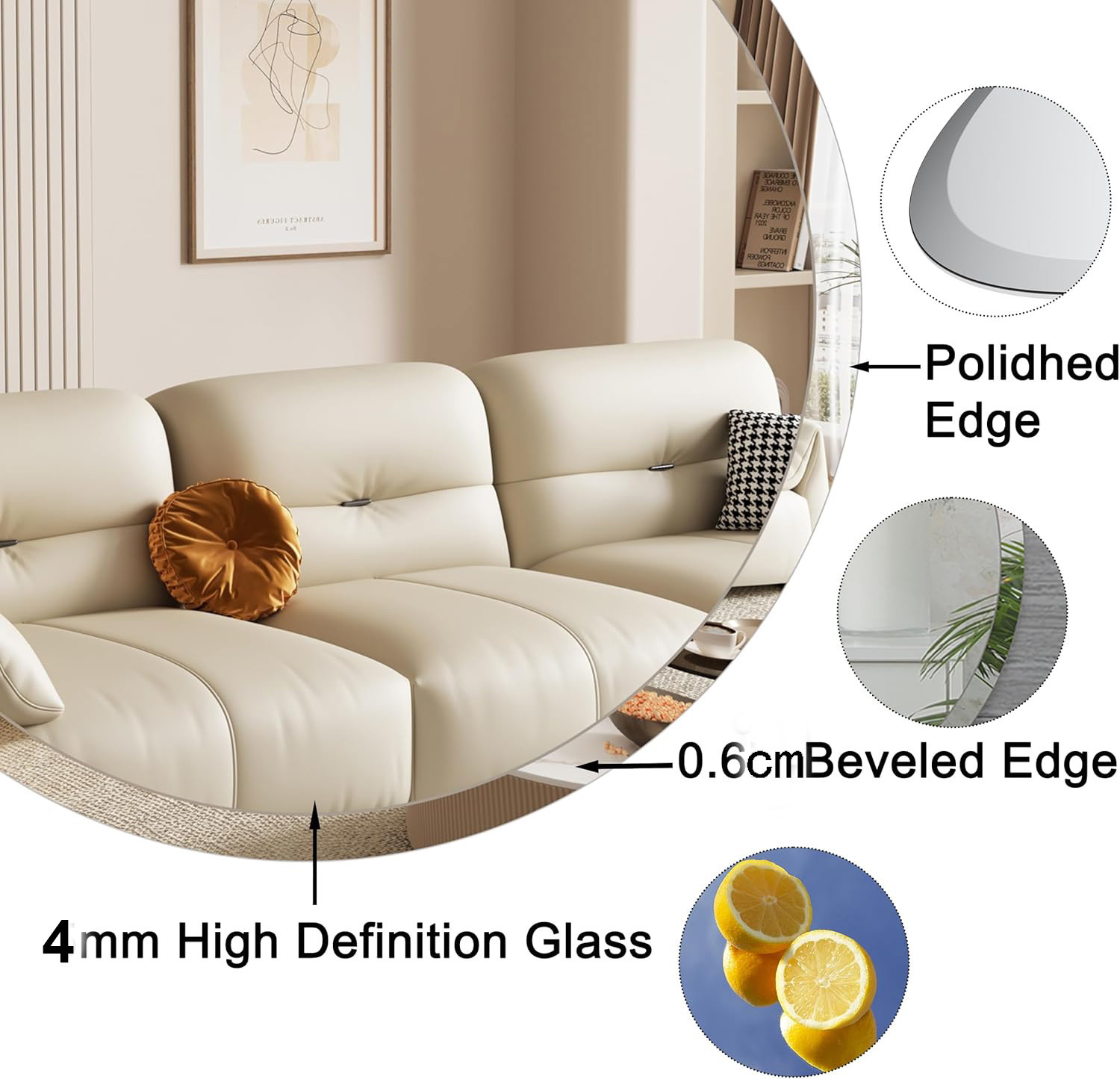 Upgrade Your Business with Frameless Mirror and Stylish Design