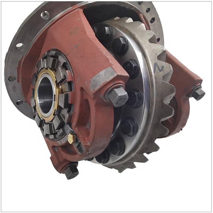 OE NO. AZ9112320143 Genuine Front Rear Axle Drive Main Reducer for Sinotruk How Truck Rear Axle Middle Section Assembly