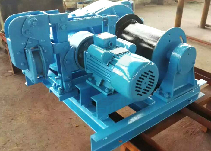 JM model slow speed construction material lifting electric winch 6 ton