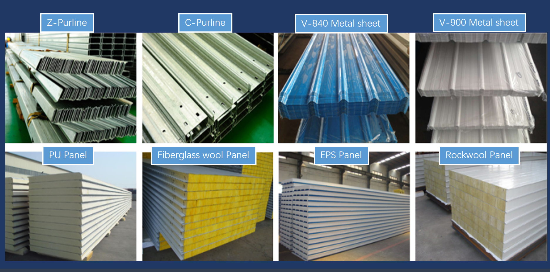 Pre Engineerd Steel Structure Factory Building Plant Warehouse Solution