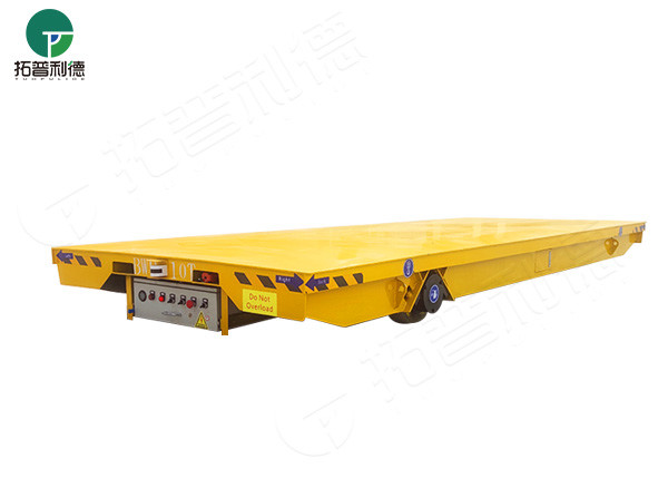 200T Laser Detect Sensor Battery Power Steerable Heavy Duty Cart