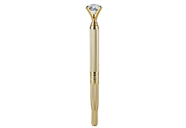 Factory Supply Diamond Copper Material Single Side Embroidery Tattoo Manual Pen