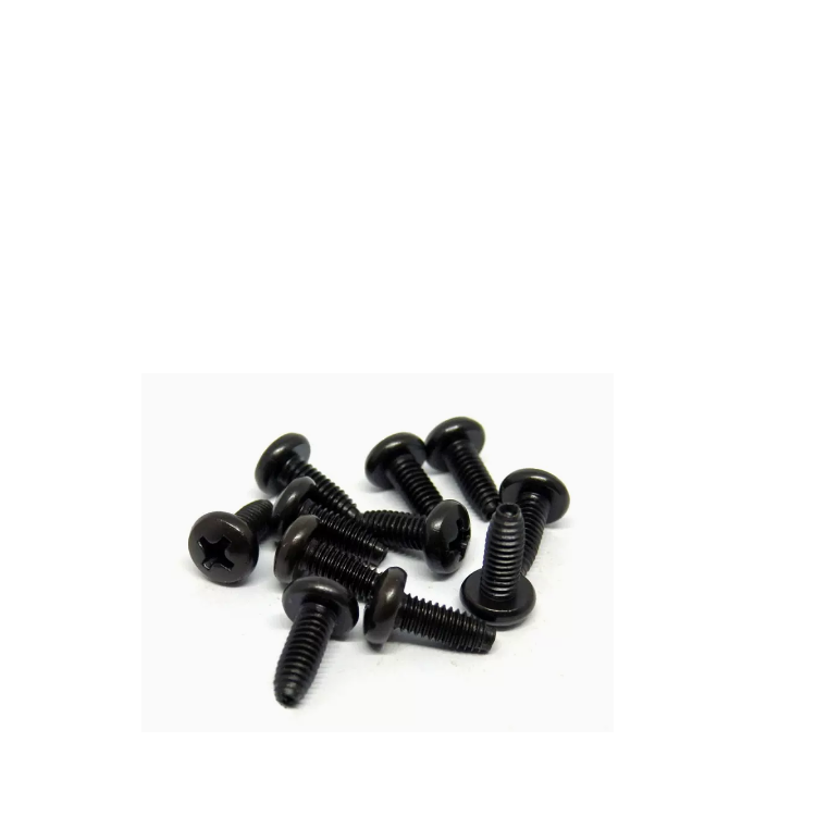 Zinc Plated DIN7500 Pan Head Cross Recessed Triangular Tooth Lock Screws Standard