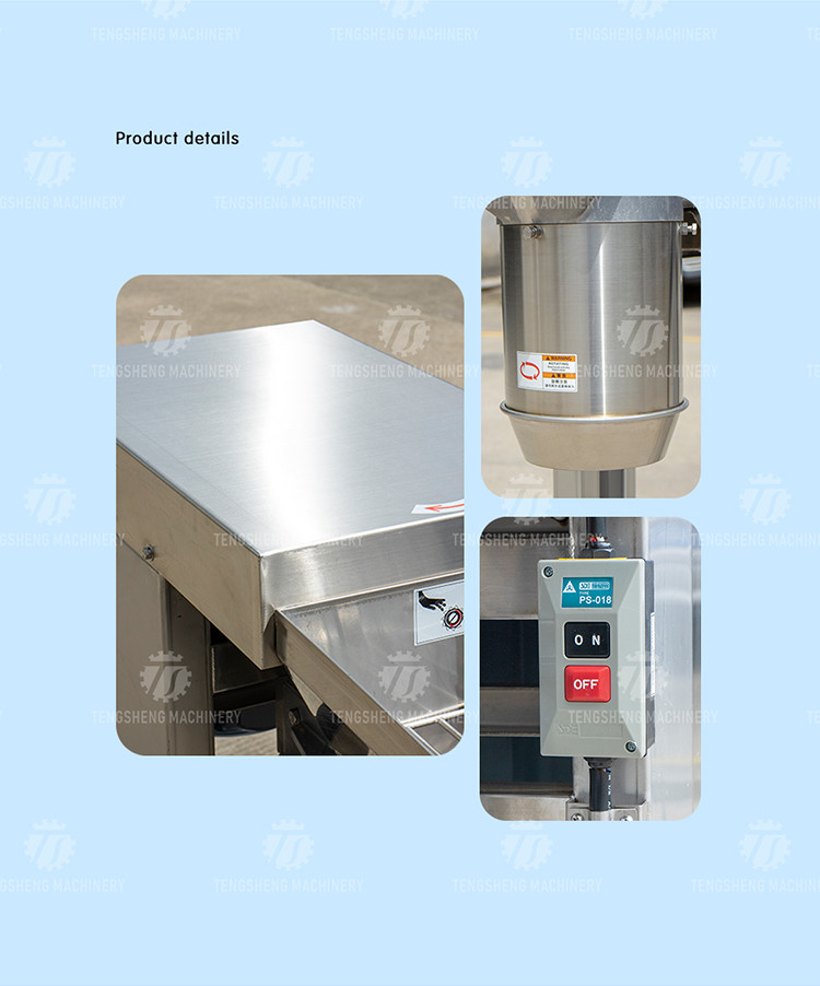 80KG Commercial Large Garlic Beating Machine Automatic Ginger Beating Machine