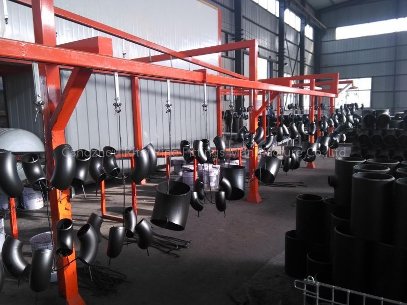 STD SCH 40 Butt Weld Fittings B16.9 A234 90 Degree Long Radius Elbow 1.5 D