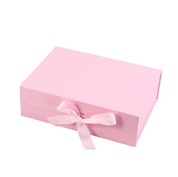 Custom Logo Size Luxury Magnetic Flip Wig Cosmetic Packaging Gift Box With