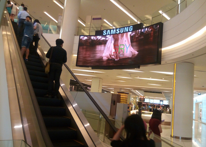 P3 Advertising Curved LED Screens / concert led curved display High Brightness