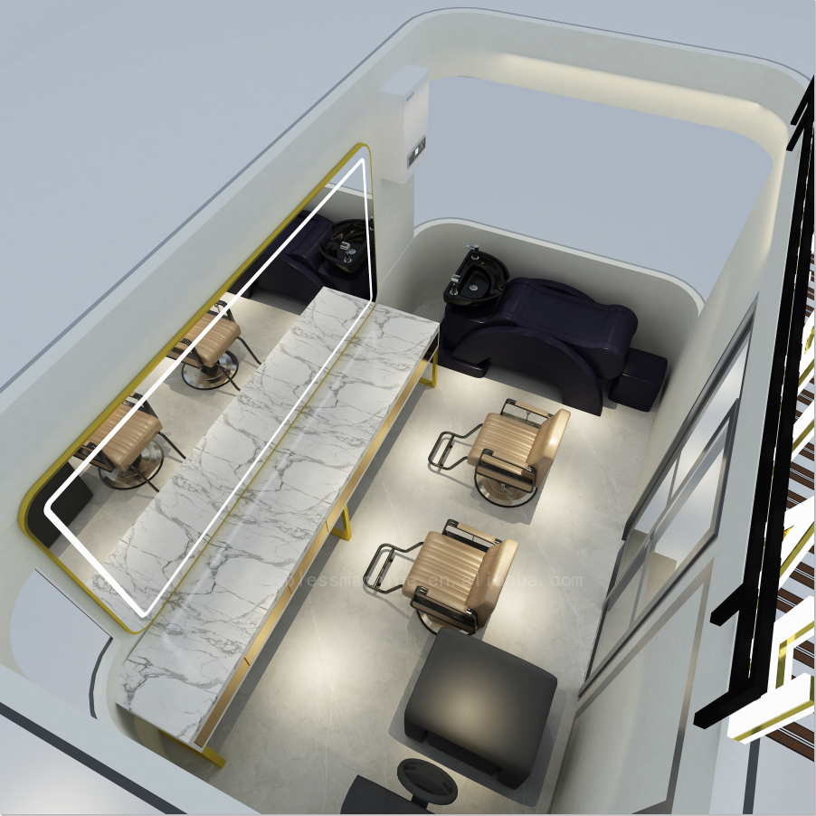 Voltage 110v/220v Electric Mobile Barber Shop Truck with 3.0kw Power and Trade Assurance