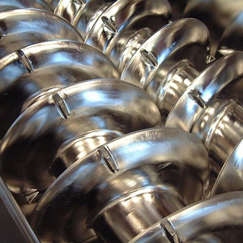 OEM Custom Heat Exchanger Auger Screw Conveyor for High Temperature Waste Material
