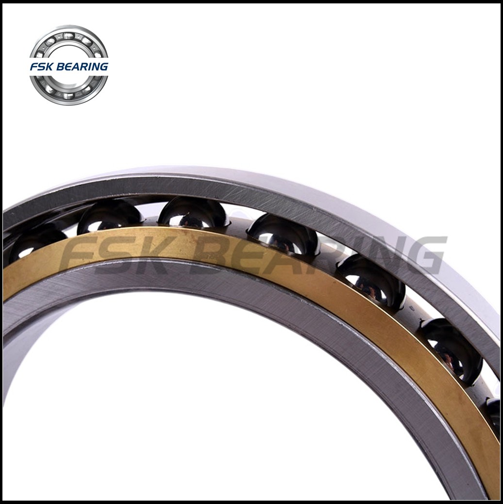Big Size 718/670 AMB Single Row Angular Contact Ball Bearing 670*820*69 mm Brass Cage