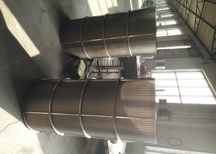 Strong Body Rotary Screen Drum For Chemical / Petroleum Industry 800mm Length