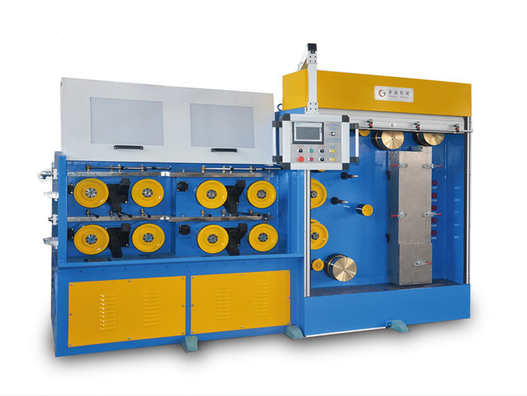 Multi-Head Multiwire Drawing Machine For 4 Wires 0.15-0.6mm Copper Wire Production Line