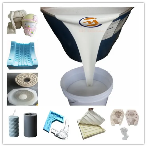 100: 2 RTV-2 Silicone Rubber White Silicone Rubber for Mold Making